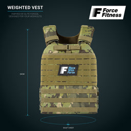 Black Weighted Vest