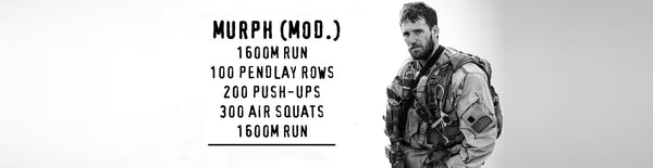 Can you do Crossfit WOD Murph in a weighted ruckpack?