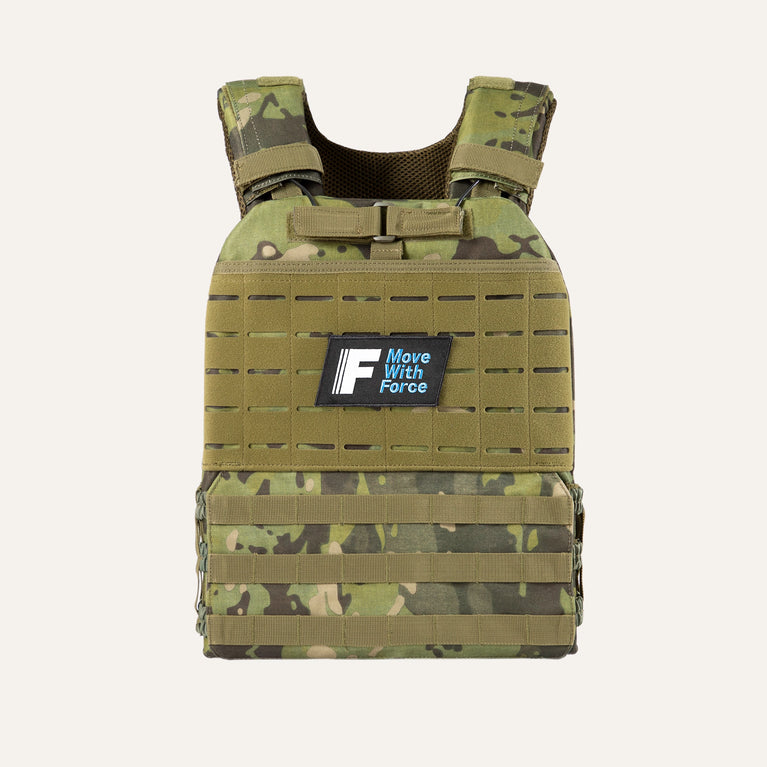 Green Camo Weighted Vest