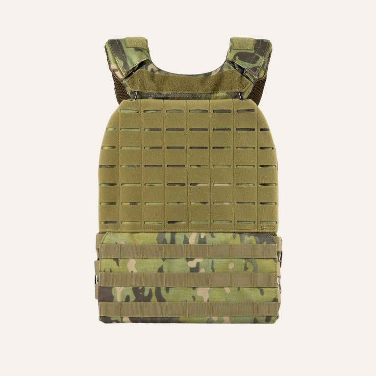 Green Camo Weighted Vest