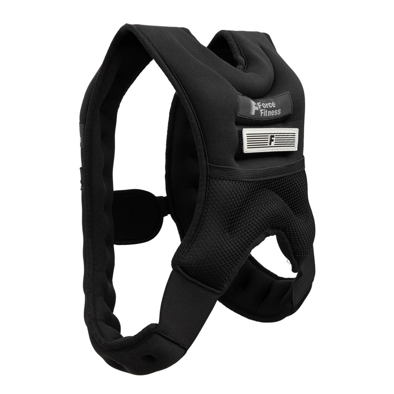 Force Running Weighted Vest with Removable LED Lights & Bottle Holder