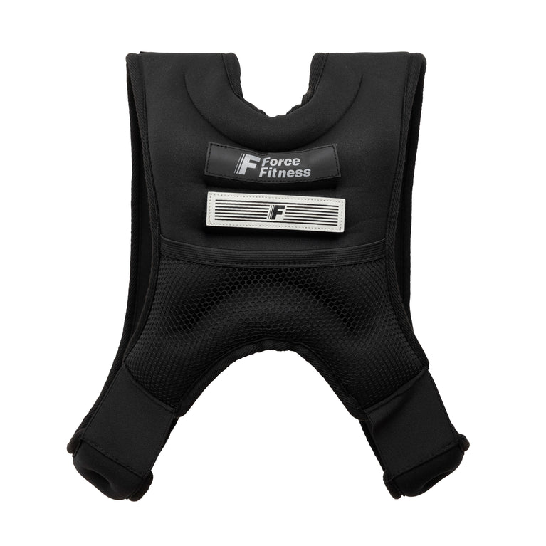 Force Running Weighted Vest with Removable LED Lights & Bottle Holder