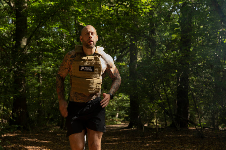 Tan Weighted Vest