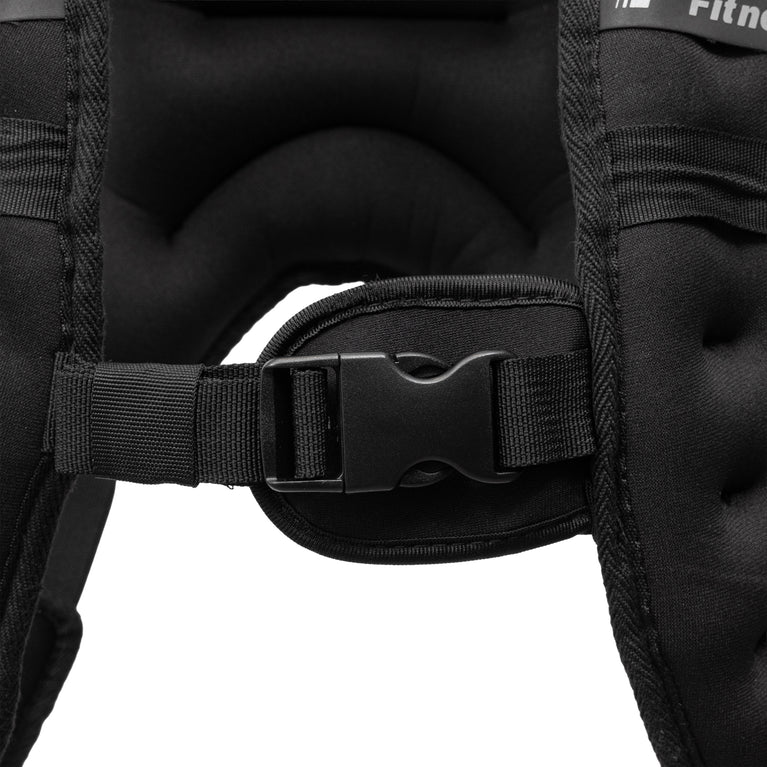 Force Running Weighted Vest with Removable LED Lights & Bottle Holder ...