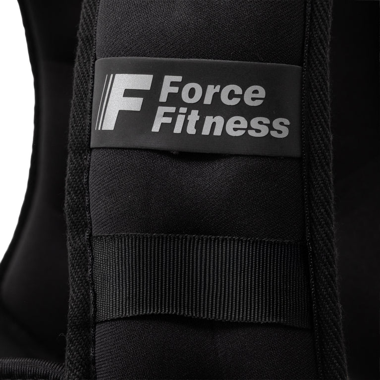 Force Running Weighted Vest with Removable LED Lights & Bottle Holder