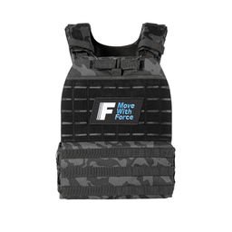 Black Camo Weighted Vest