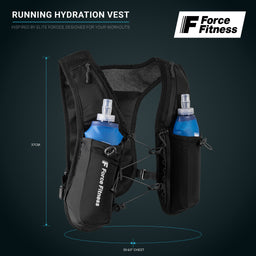 Force Fitness Running Hydration Vest