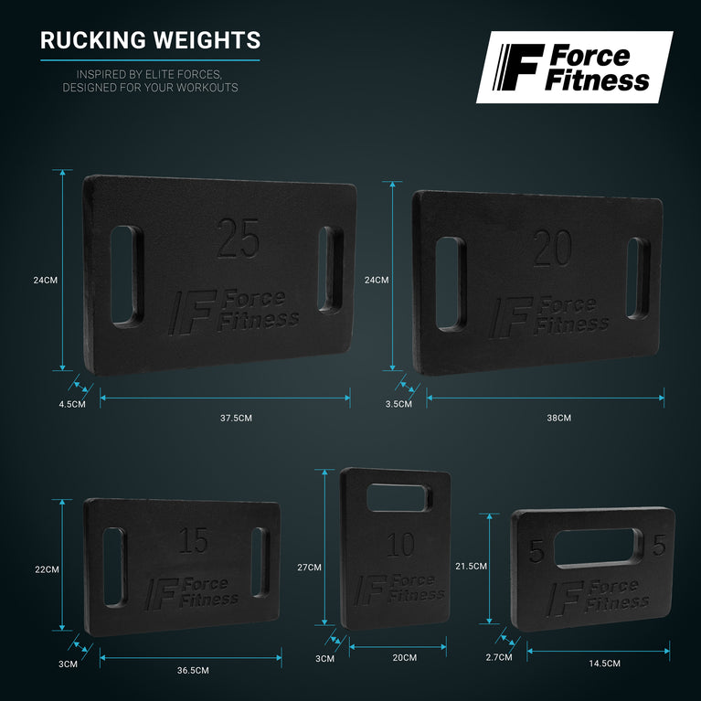 Force Fitness Rucking Weights