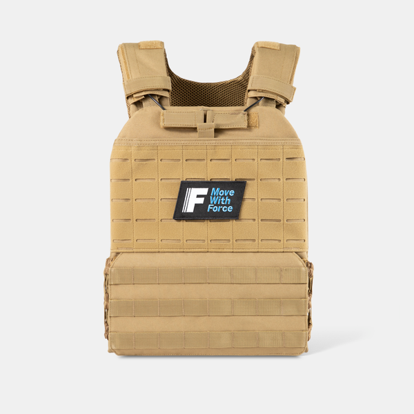 tan weighted vest