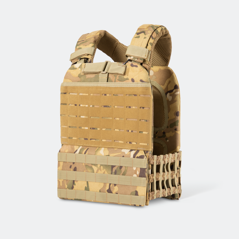 tan camo weighted vest
