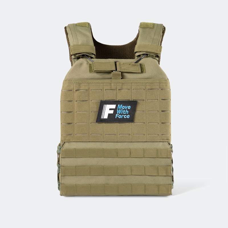 green weighted vest