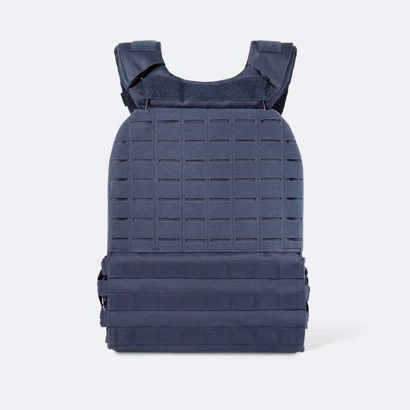 navy weighted training vest