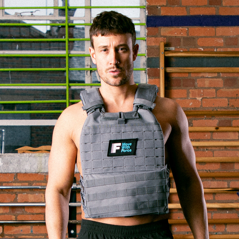 Storm Grey Weighted Vest